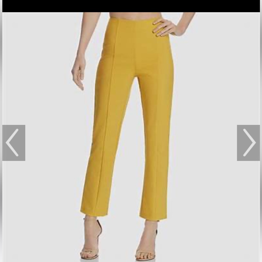 Tiger Mist Mustard Cropped Pants